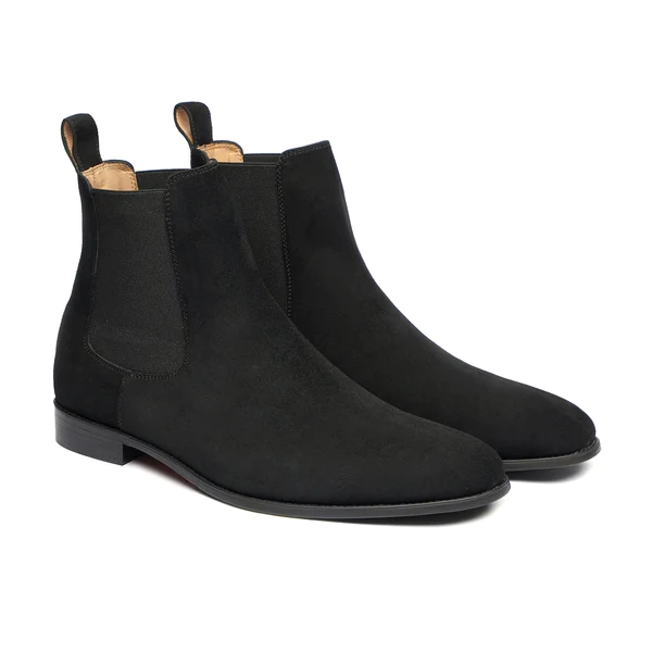 black suede